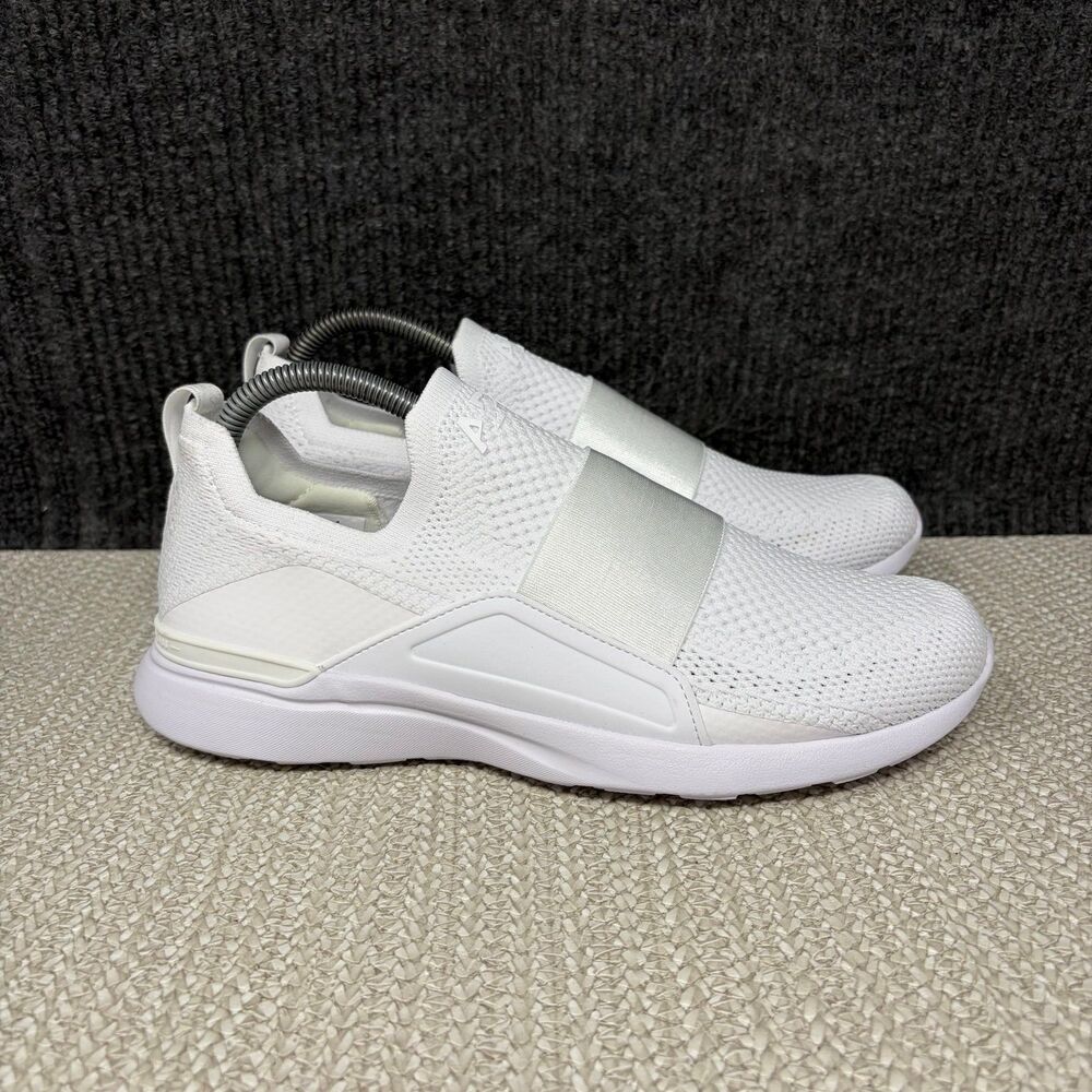 APL Athletic Propulsion Labs TechLoom Bliss White Running Shoes Women’s 8.5 US